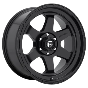 Fuel – D664 SHOK – Black – 16″x7″ 42mm – All weather Wheels – D6641670A157